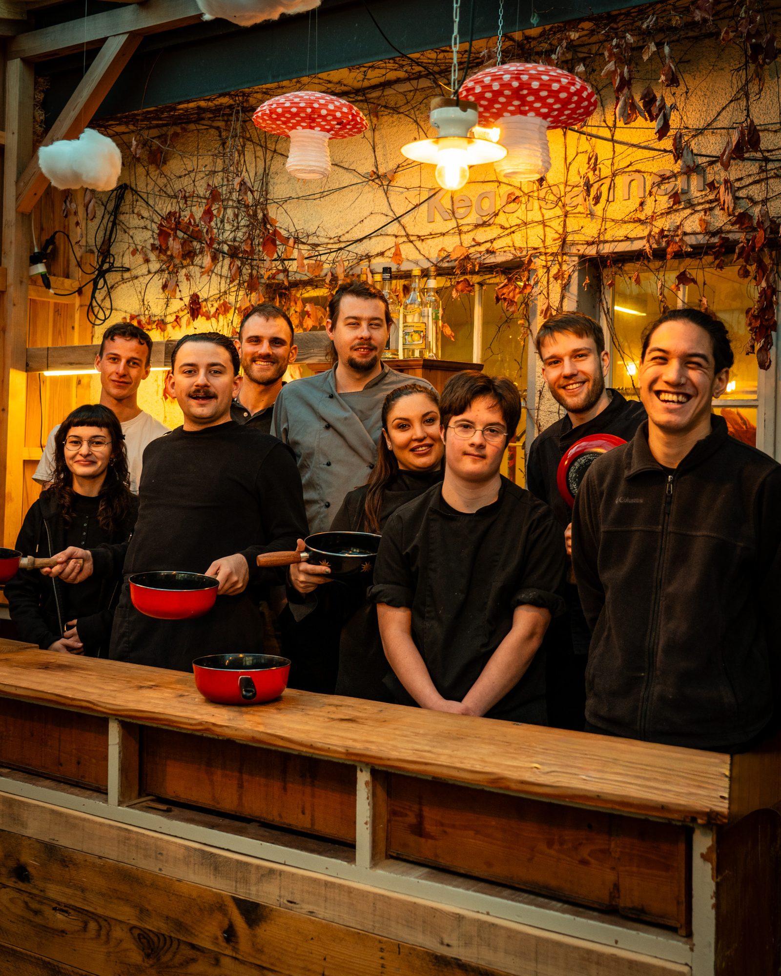 Flying Dinner an der Charity Auktion