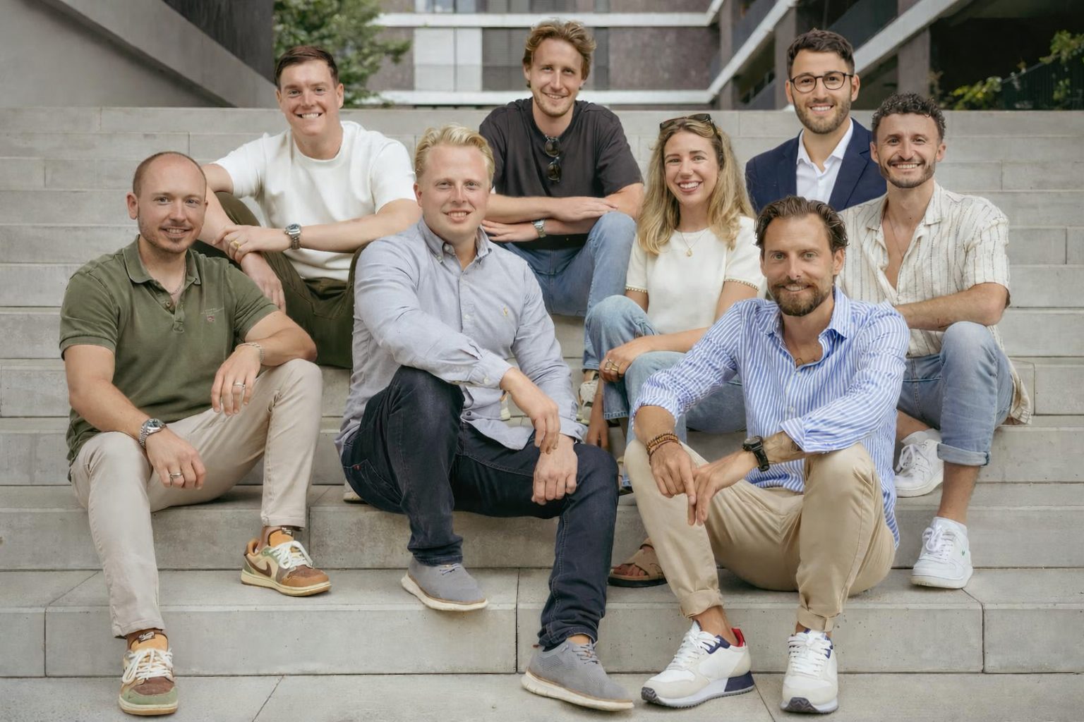 Das Bärähärz-Team im Porträtraster